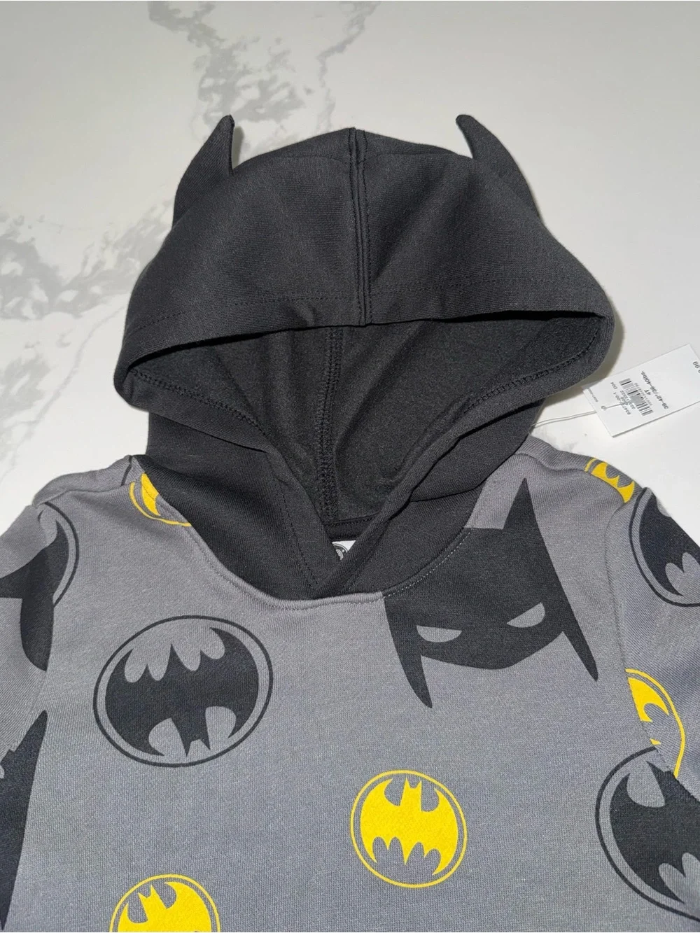 Batman Kids Hoodie Sweatshirt Boys Size 4